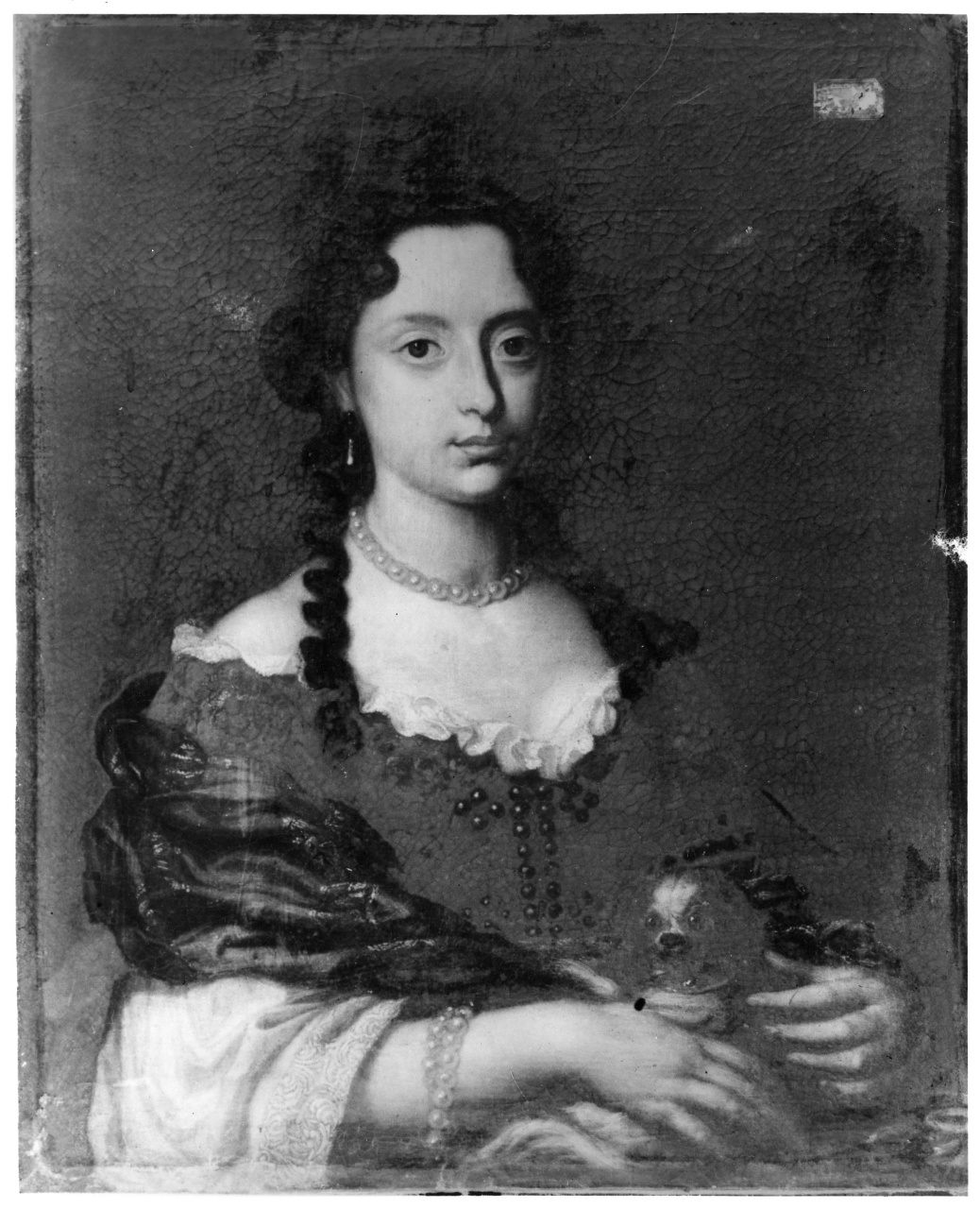 ritratto di Anna Maria Luisa de' Medici (dipinto) di Galletti Filippo Maria (ultimo quarto sec. XVII)