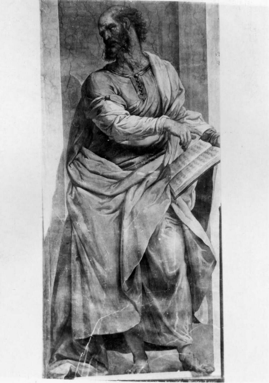 evangelista (dipinto, elemento d'insieme) di Sorri Pietro (sec. XVII)
