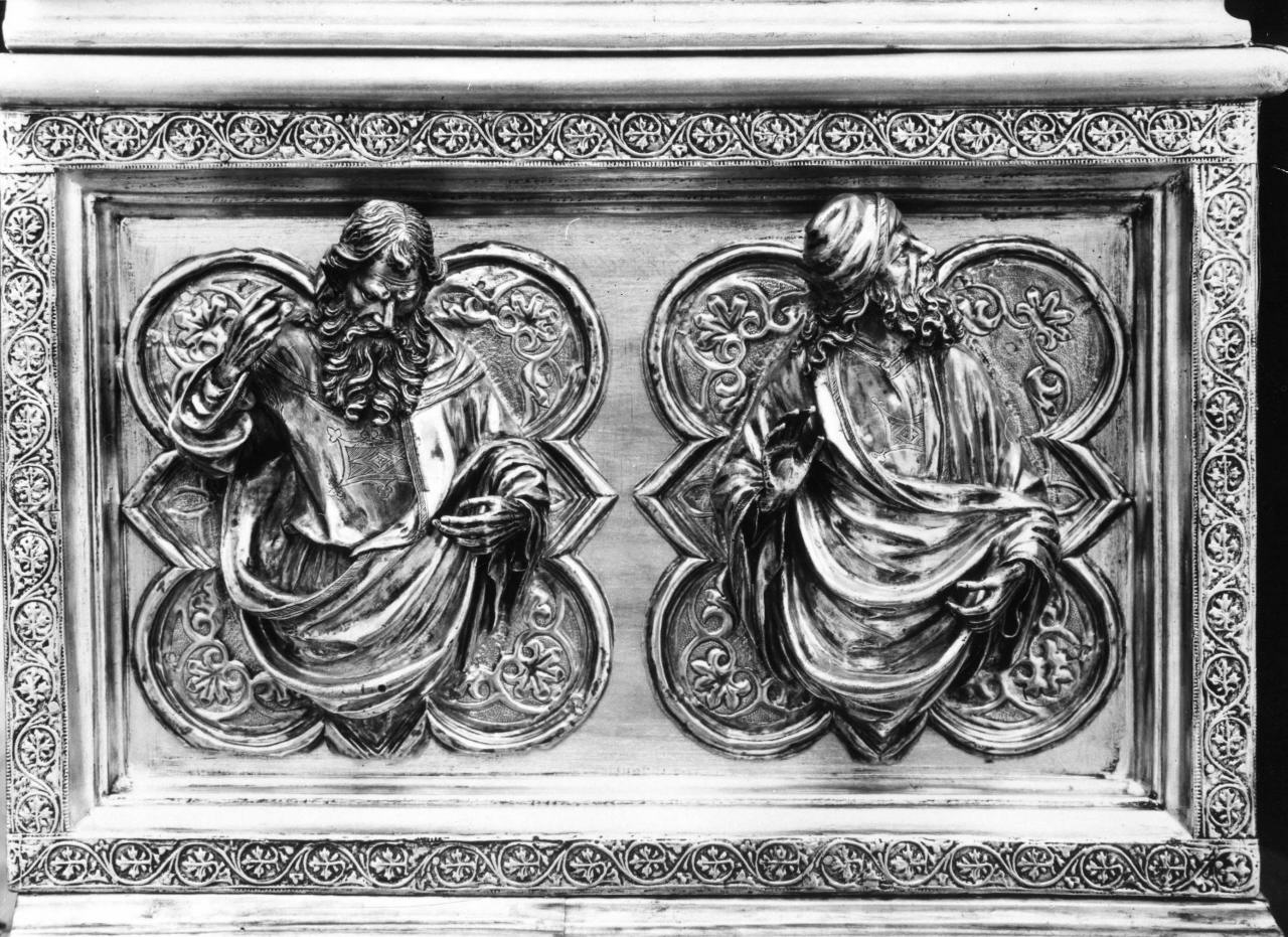Geremia, Isaia (rilievo, elemento d'insieme) di Brunelleschi Filippo (attribuito) (sec. XV)