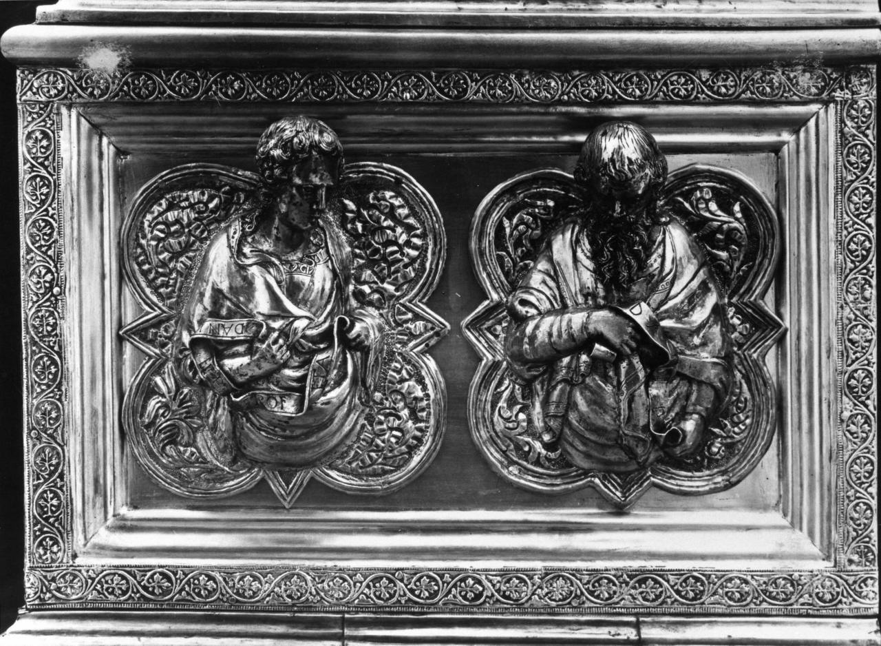 Daniele, David (rilievo, elemento d'insieme) di Piero di Antonio da Pisa (attribuito) (sec. XV)