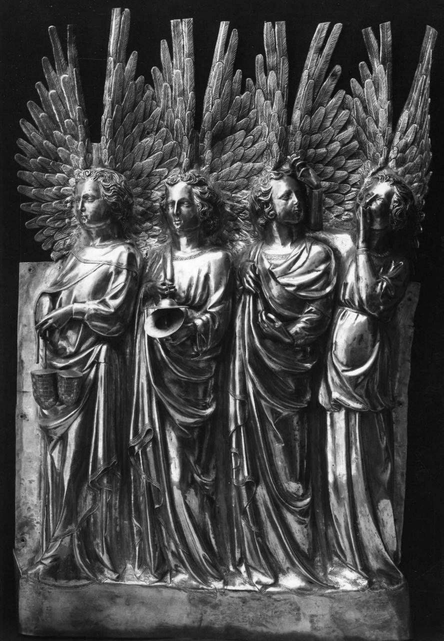 cori angelici (rilievo, elemento d'insieme) di Buti Onofrio, Braccini Andrea di Pietro, Giovanni di Bartolomeo Cristiani detto Giovanni da Pistoia (ultimo quarto sec. XIII, sec. XIV, sec. XV)