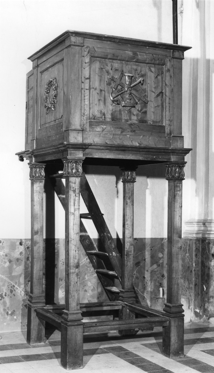 pulpito - bottega toscana (sec. XIX)