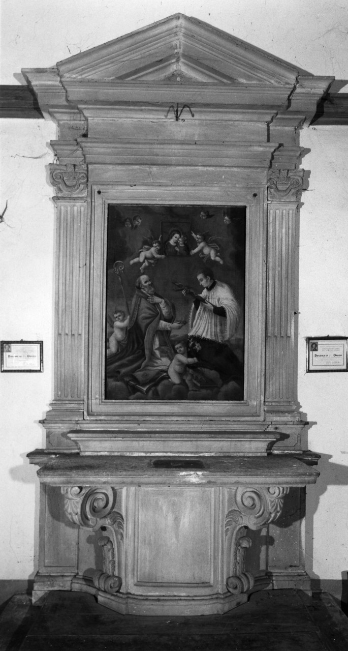 altare - a edicola - bottega toscana (primo quarto sec. XVIII)