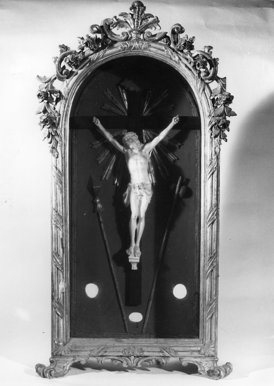 Cristo crocifisso dolente (scultura) - bottega toscana (sec. XVIII)