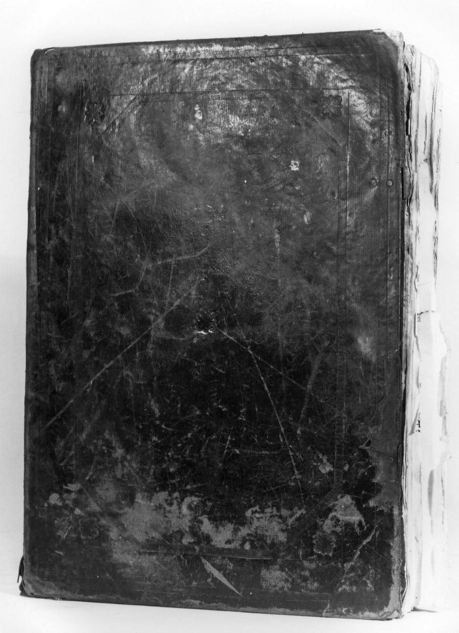 coperta di libro liturgico - bottega italiana (sec. XVIII)