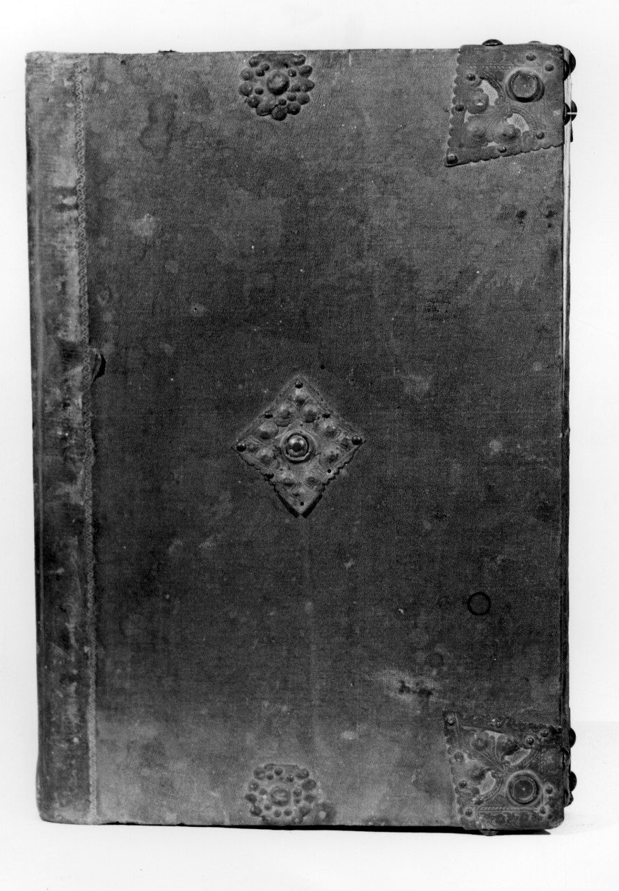 coperta di libro liturgico - bottega italiana (sec. XVI)