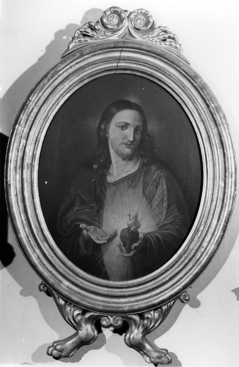 Sacro Cuore di Gesù (dipinto) - ambito toscano (seconda metà sec. XIX)