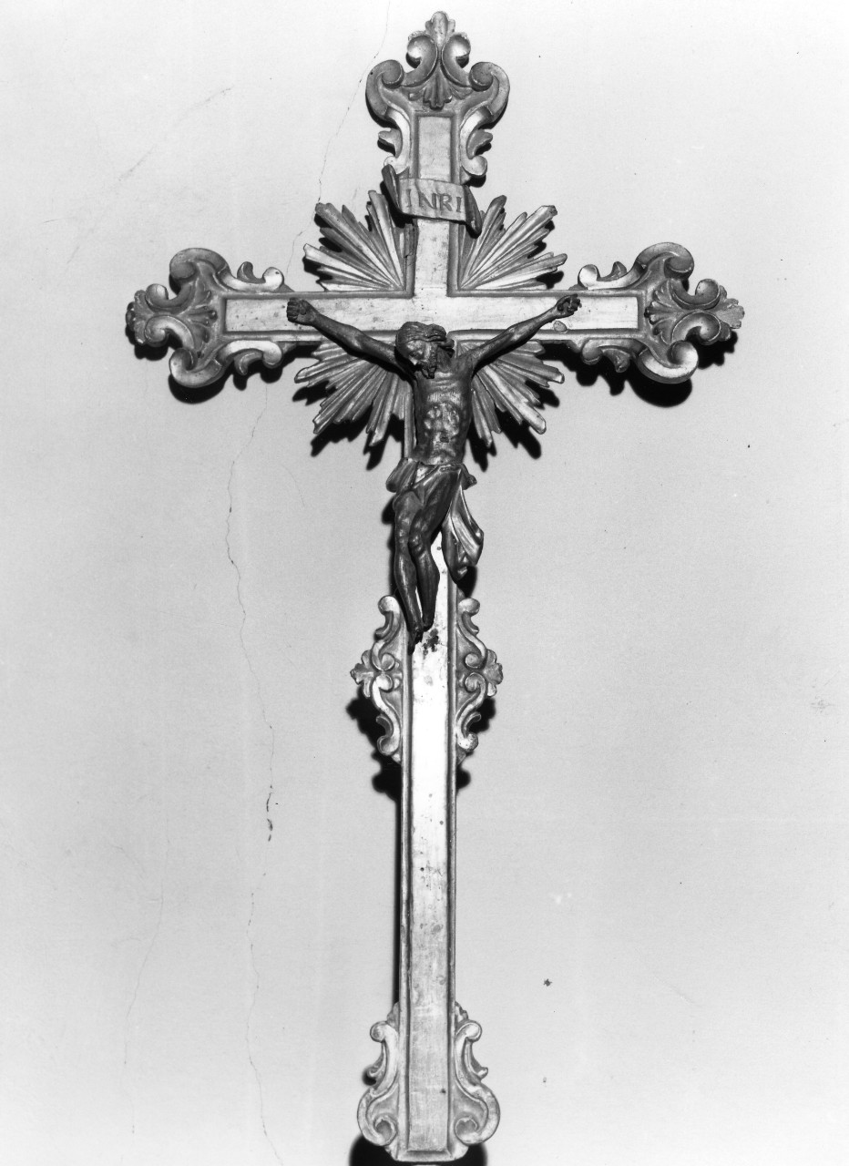 Cristo crocifisso dolente (crocifisso) - bottega toscana (terzo quarto sec. XVIII)