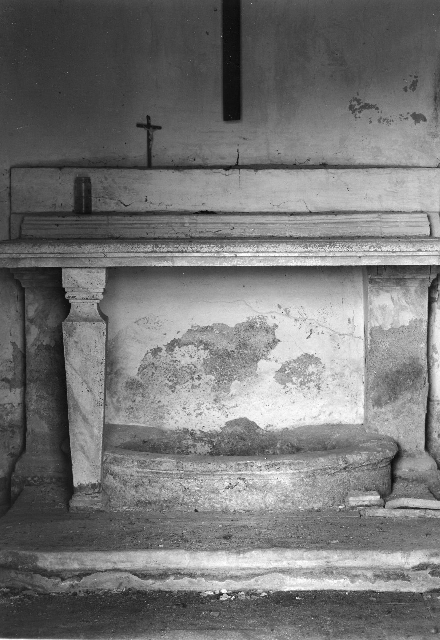 altare - a mensa - bottega toscana (sec. XVIII)