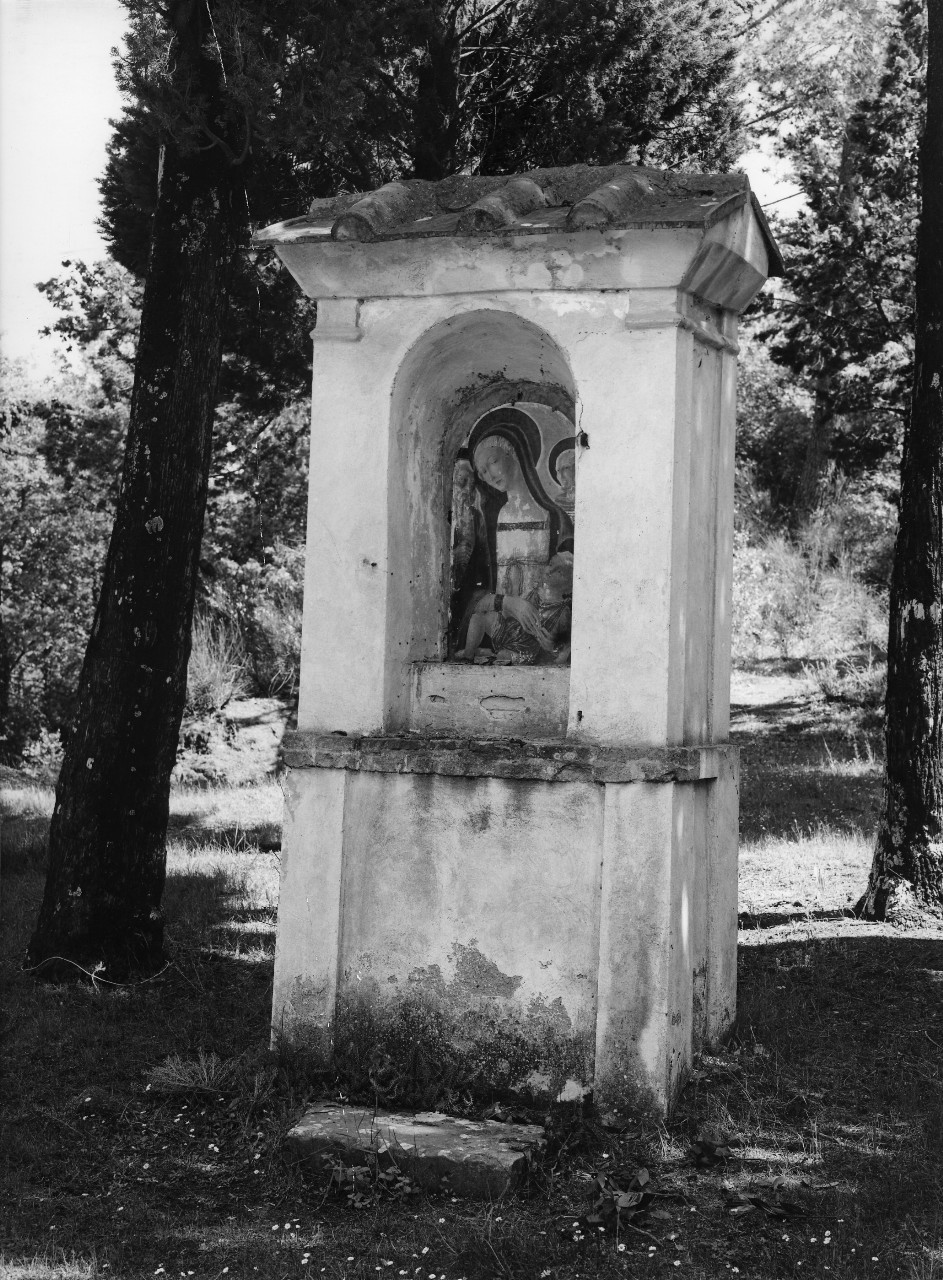 edicola - manifattura toscana (seconda metà sec. XIX)