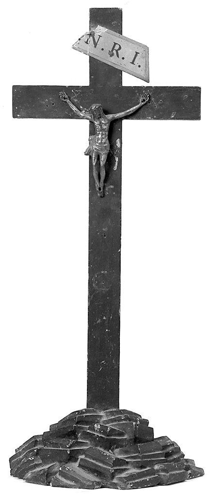 Cristo crocifisso (croce) - bottega italiana (prima metà sec. XX)