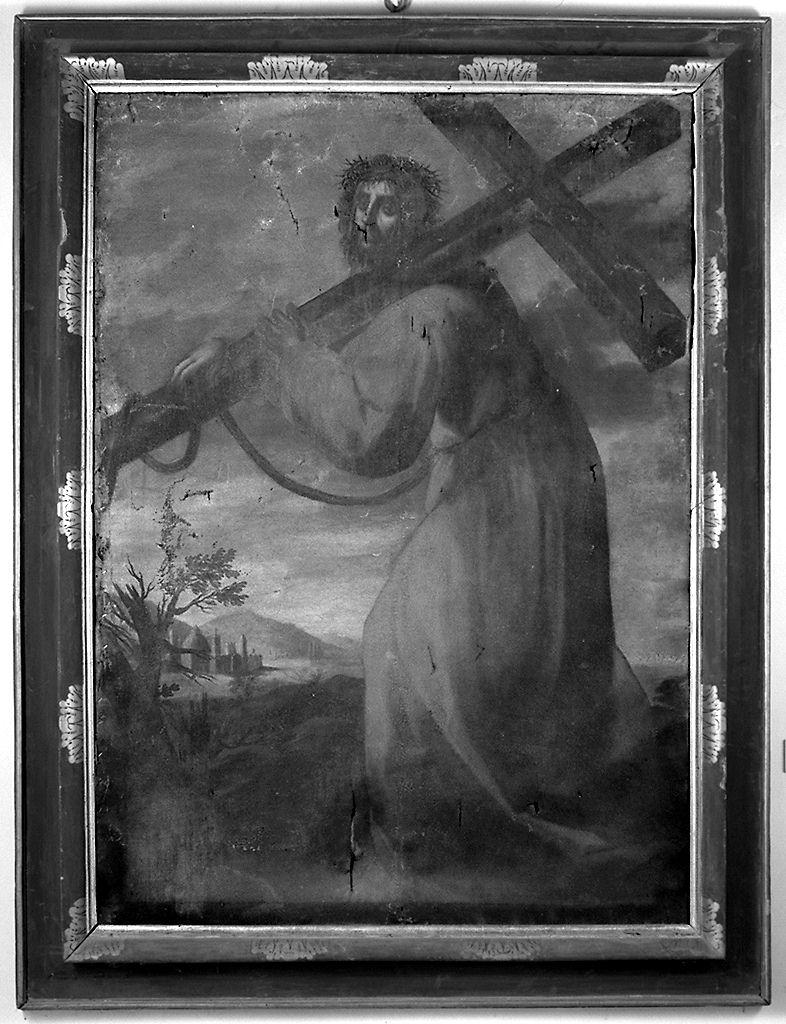 Cristo portacroce (dipinto) di Vignali Jacopo (scuola) (seconda metà sec. XVII)