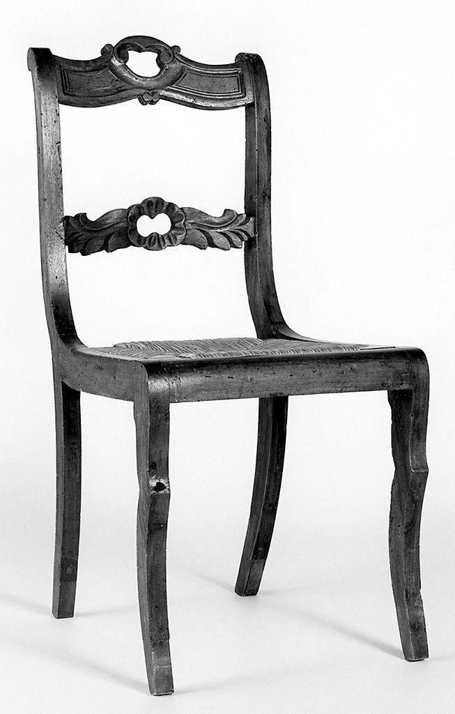 sedia, serie - produzione italiana (sec. XIX)