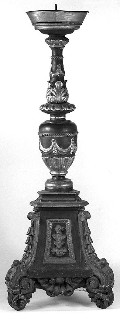 candelabro, serie - bottega italiana (sec. XIX)