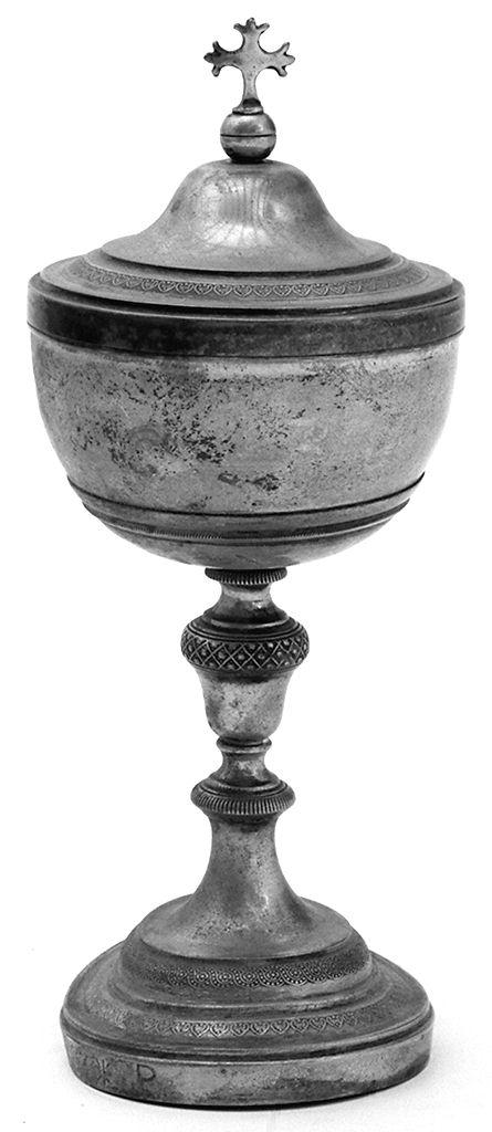 pisside - produzione italiana (prima metà sec. XIX)