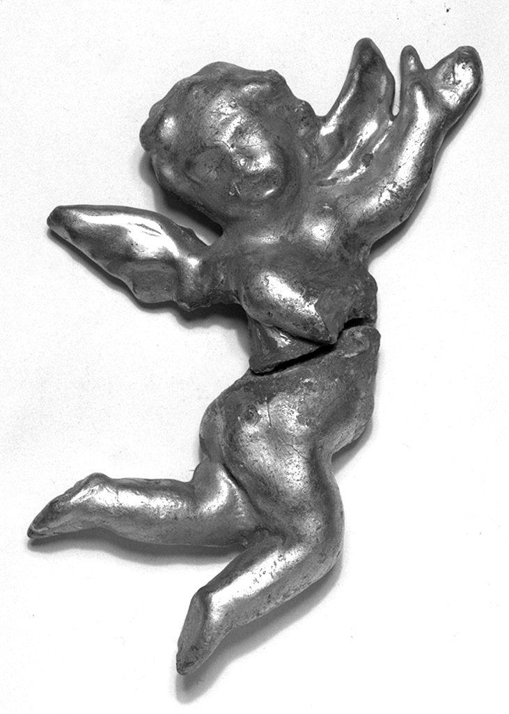 angioletto (rilievo, elemento d'insieme) - produzione toscana (sec. XIX)