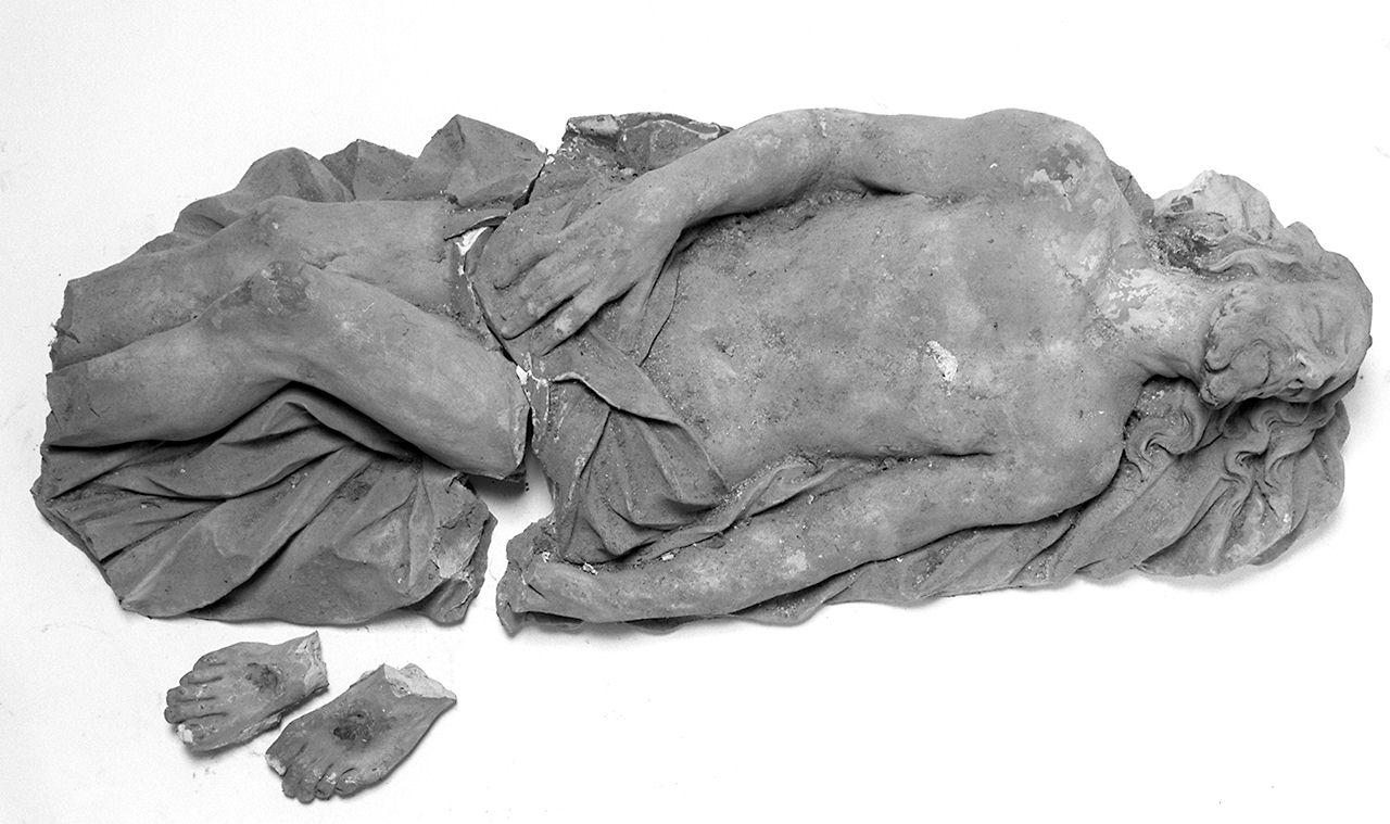 Cristo morto (scultura) - ambito toscano (prima metà sec. XVII)