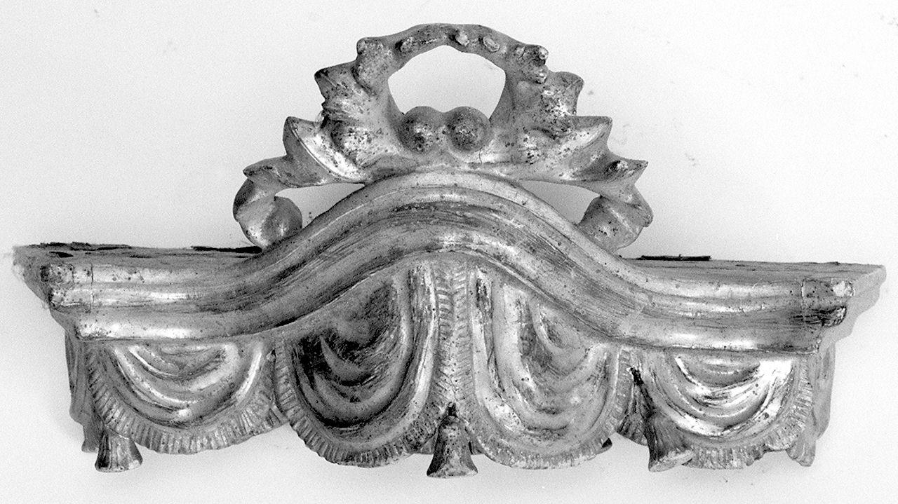 tronetto per esposizione eucaristica, frammento - produzione italiana (sec. XIX)