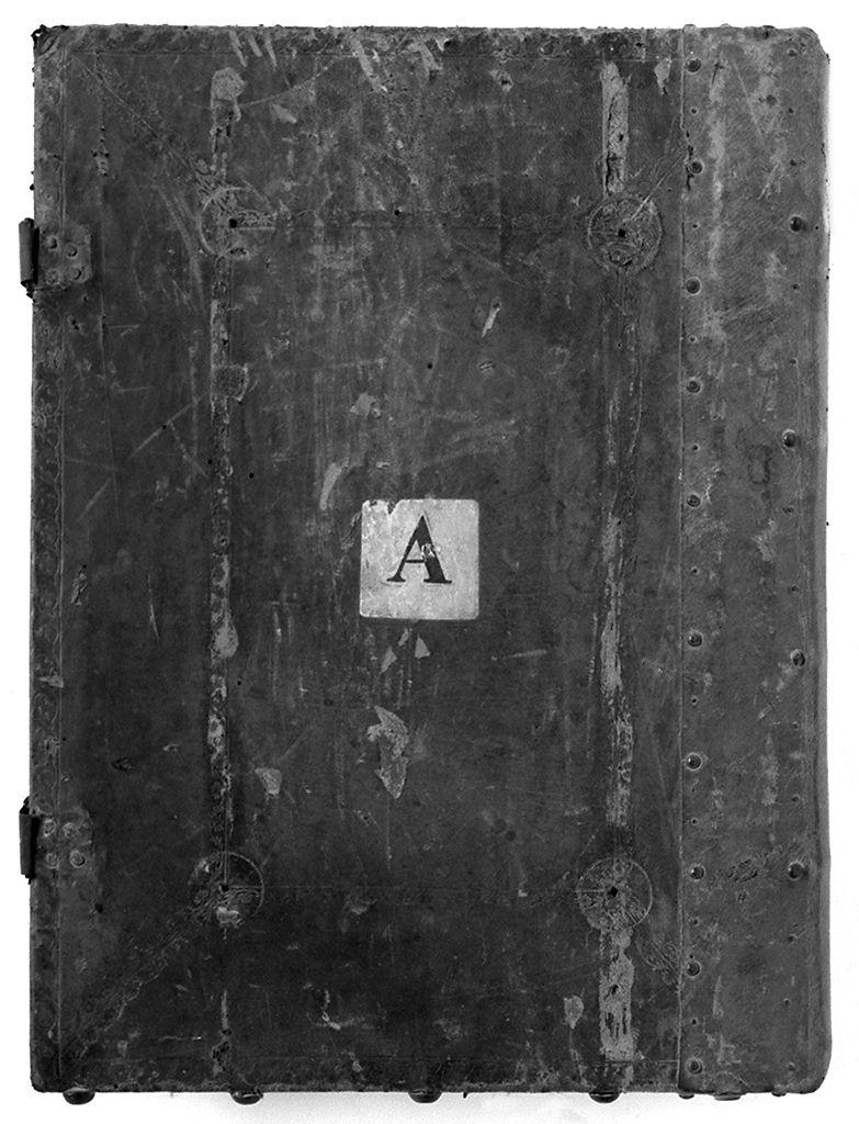 coperta di libro liturgico - manifattura toscana (seconda metà sec. XIX)