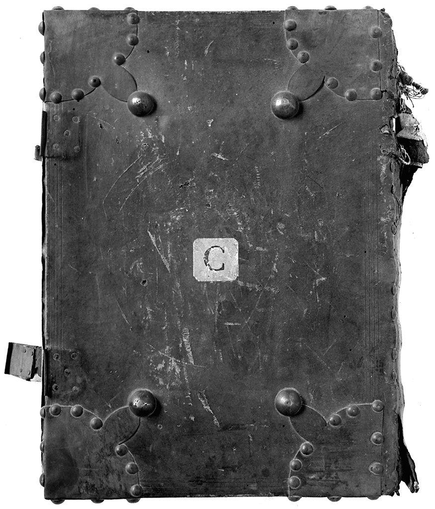 coperta di libro liturgico - bottega toscana (seconda metà sec. XIX)