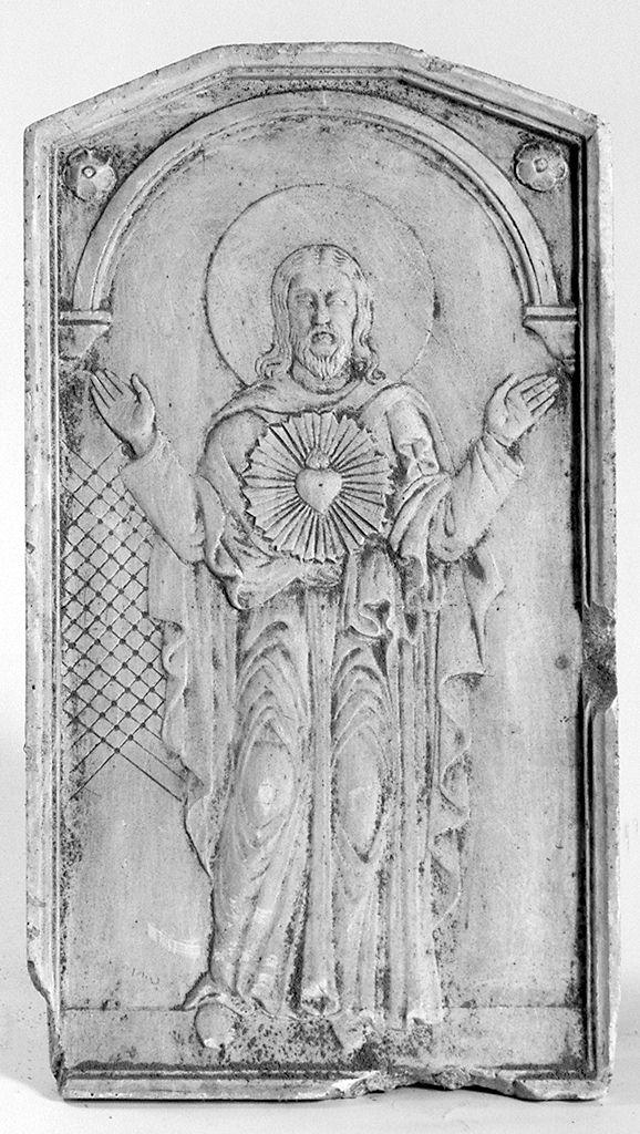 Sacro Cuore di Gesù (rilievo) - ambito italiano (prima metà sec. XX)