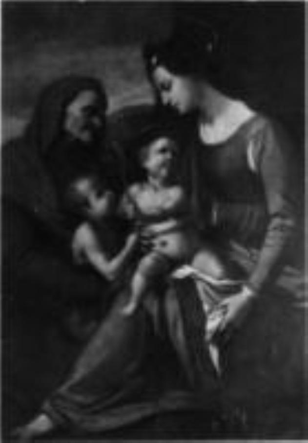Sacra Famiglia (dipinto) di Chimenti Jacopo detto Empoli (fine sec. XVI)