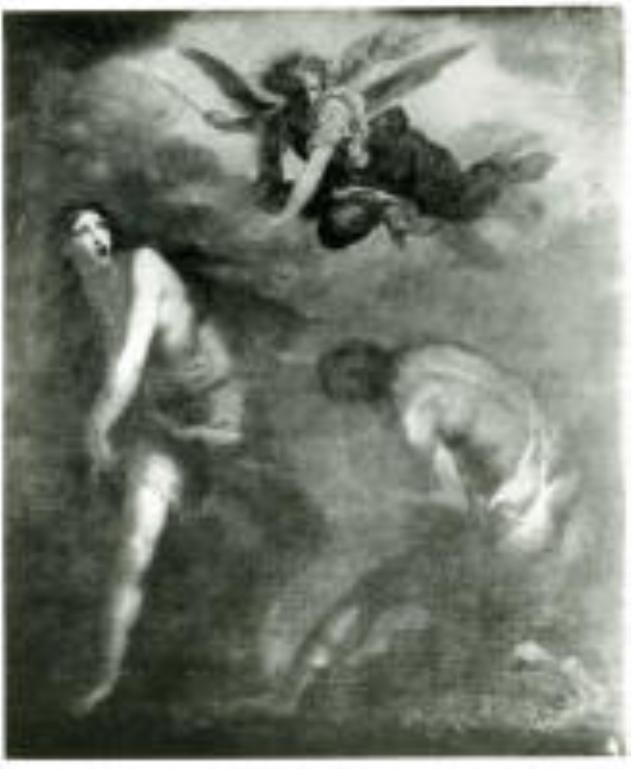 Adamo ed Eva cacciati dal paradiso terrestre (dipinto) di Furini Francesco (sec. XVII)