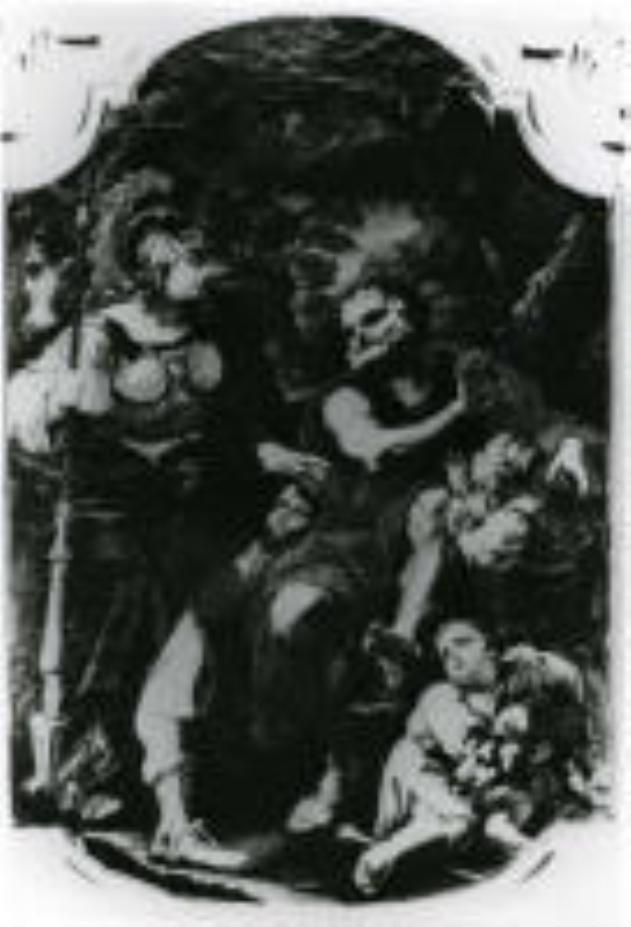Erminia e i pastori (dipinto) di Berrettini Pietro detto Pietro da Cortona (scuola) (seconda metà sec. XVII)