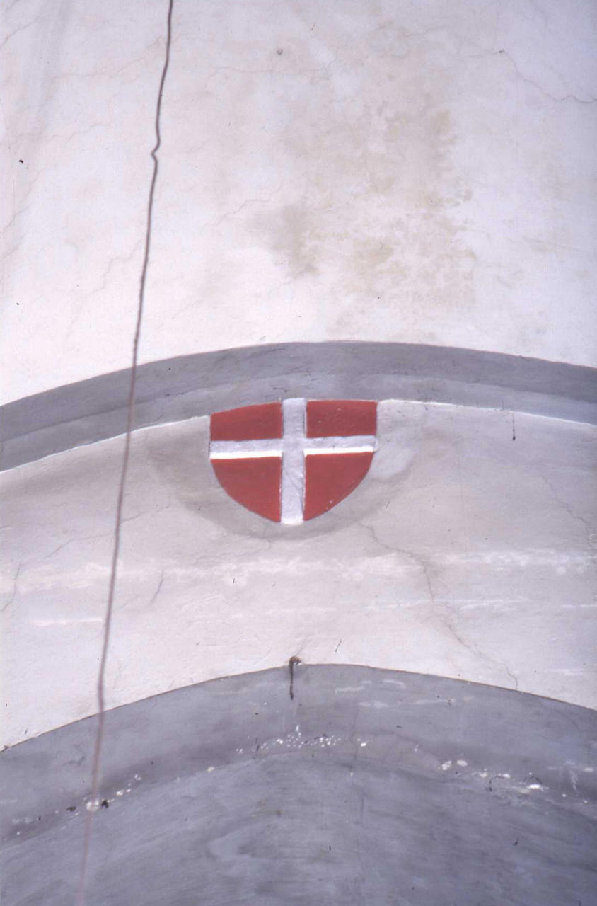 stemma dell'Ordine gerosolimitano (rilievo) - produzione fiorentina (sec. XV)