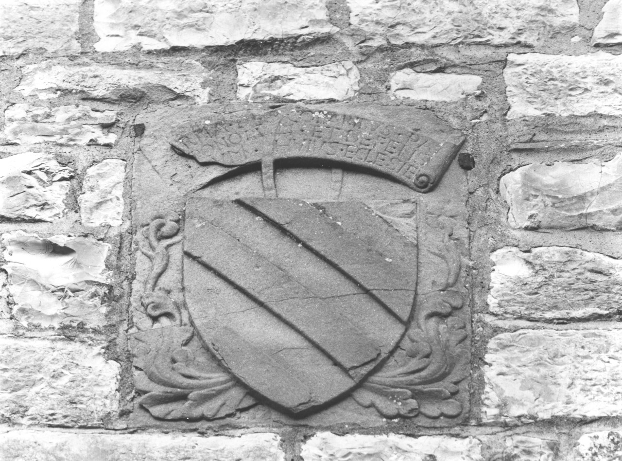 stemma gentilizio della famiglia Scolari (rilievo) - bottega toscana (sec. XV)