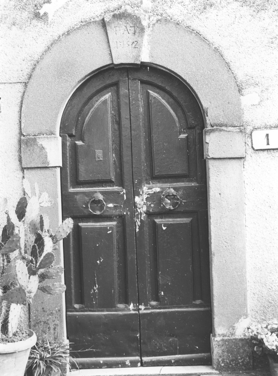 mostra di portale, insieme - bottega toscana (sec. XVIII)