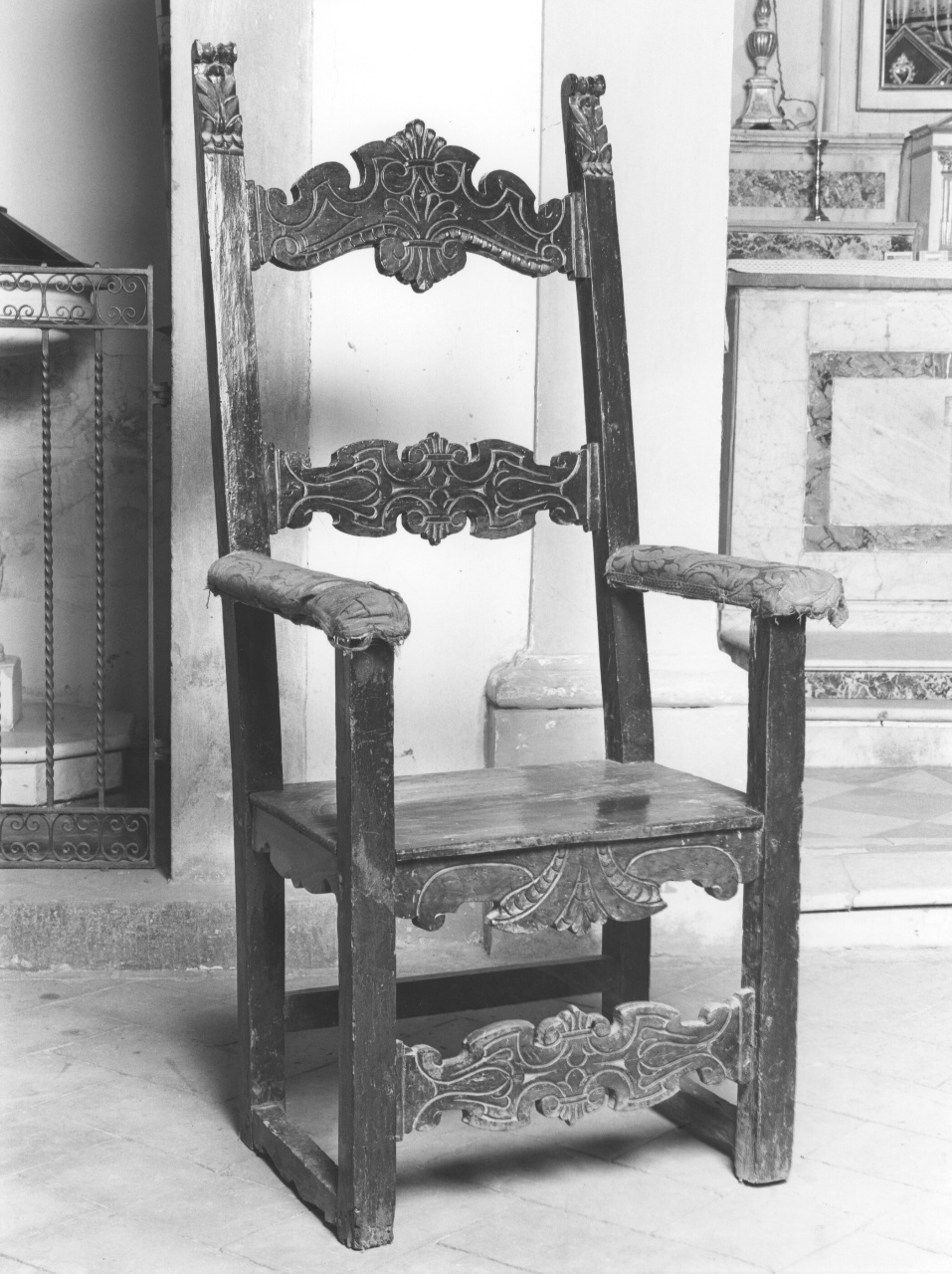 seggiolone - bottega toscana (sec. XVIII)