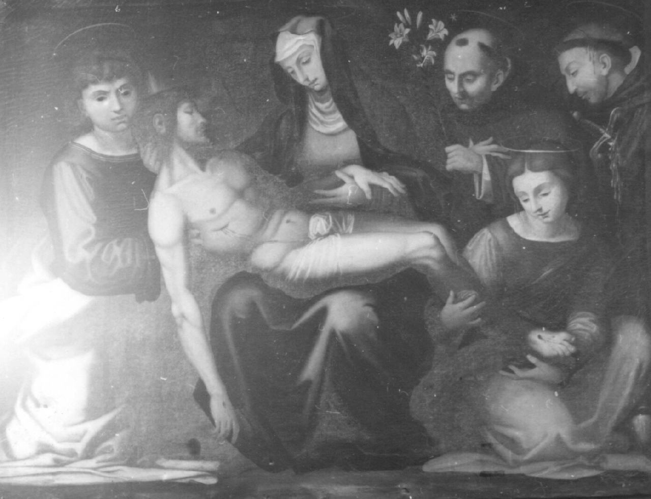 compianto sul Cristo morto (dipinto) - ambito fiorentino (sec. XVII)