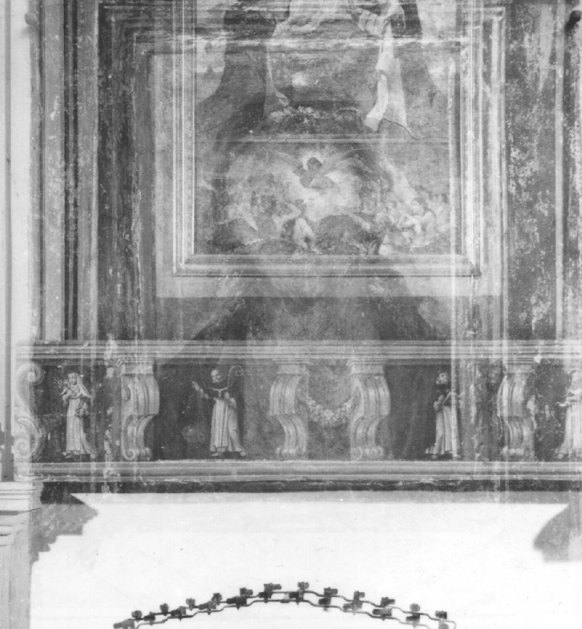 Santi domenicani (gradino d'altare) - ambito fiorentino (primo quarto sec. XVII)