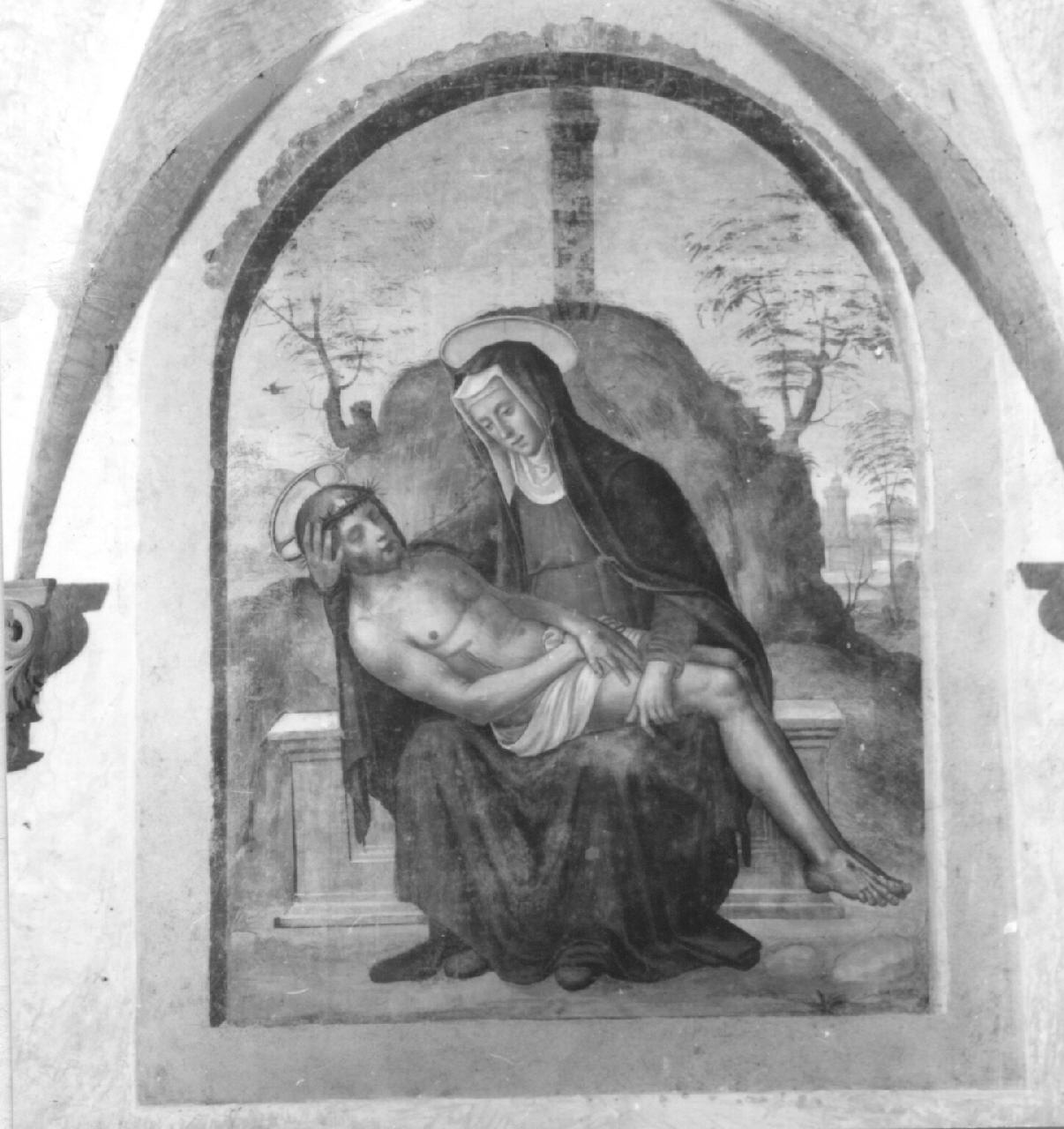 Pietà (dipinto) - ambito toscano (fine/inizio secc. XVI/ XVII)