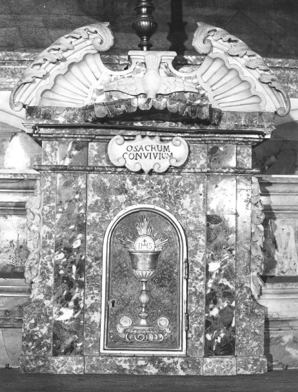 ciborio - bottega toscana (sec. XVIII)