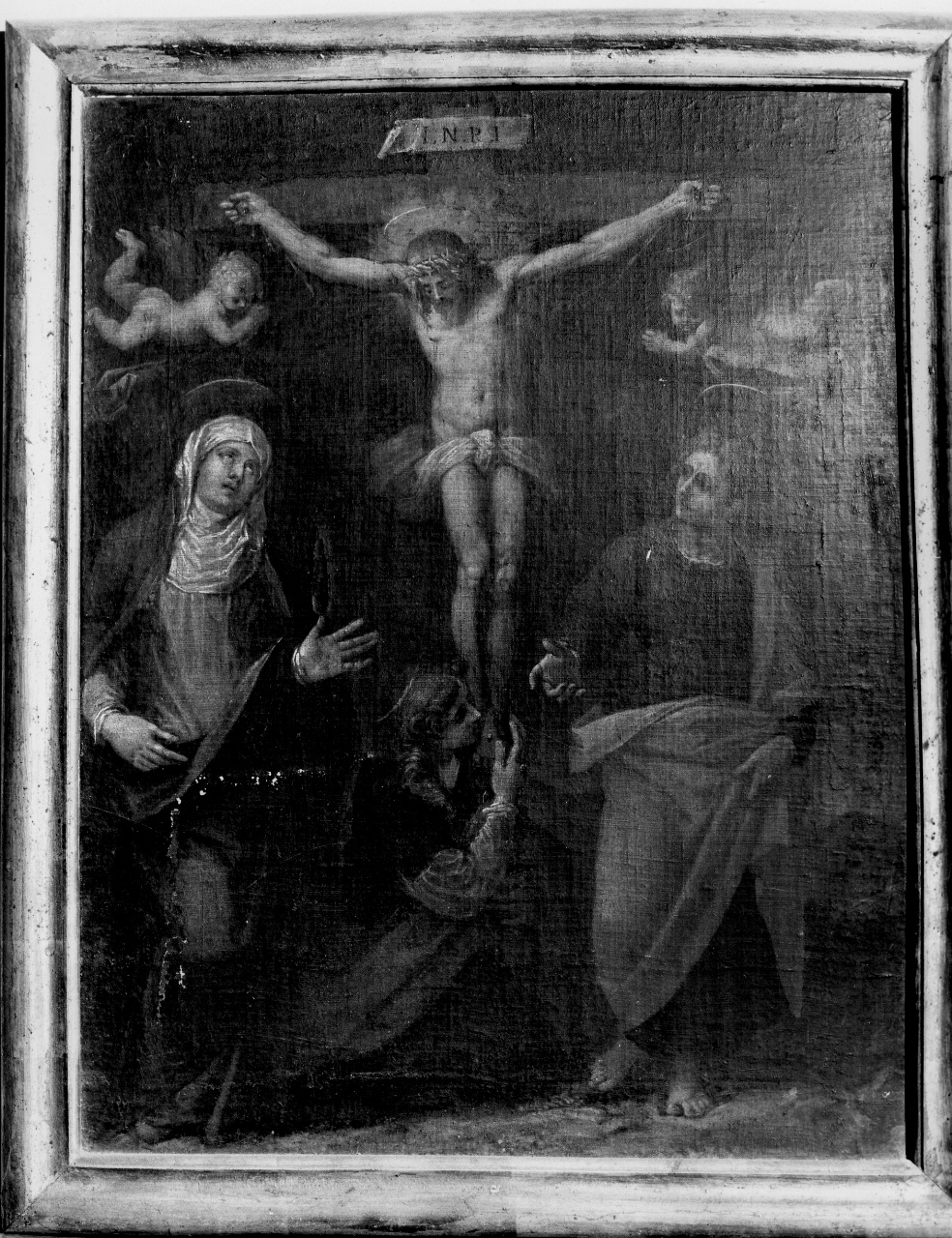 crocifissione (dipinto) - ambito fiorentino (prima metà sec. XVII)