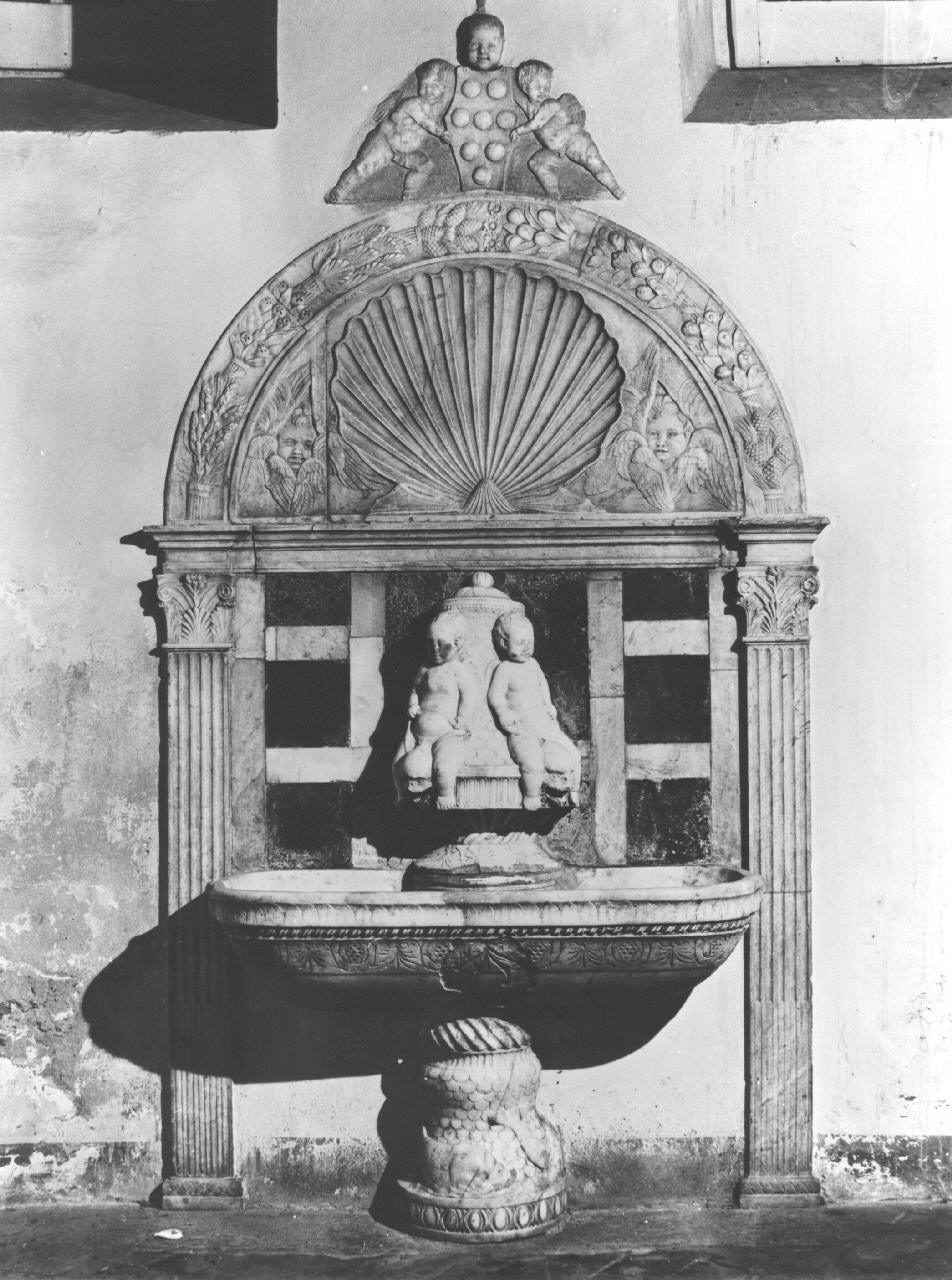 lavabo - a parete di Ferrucci Francesco di Simone, Gregorio di Lorenzo (terzo quarto sec. XV)