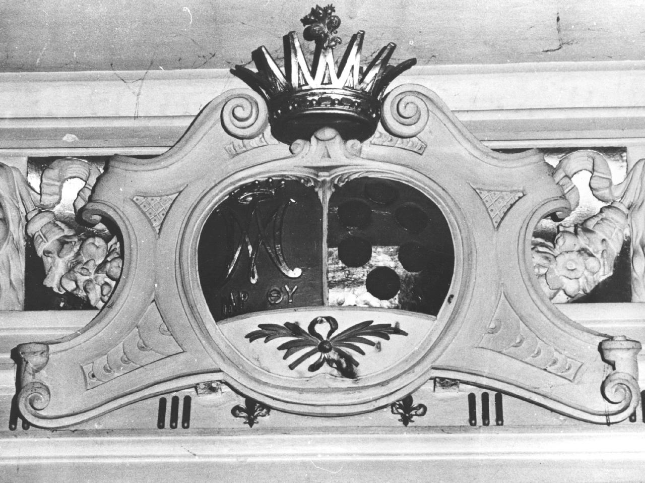 stemma (rilievo) - bottega toscana (sec. XX)