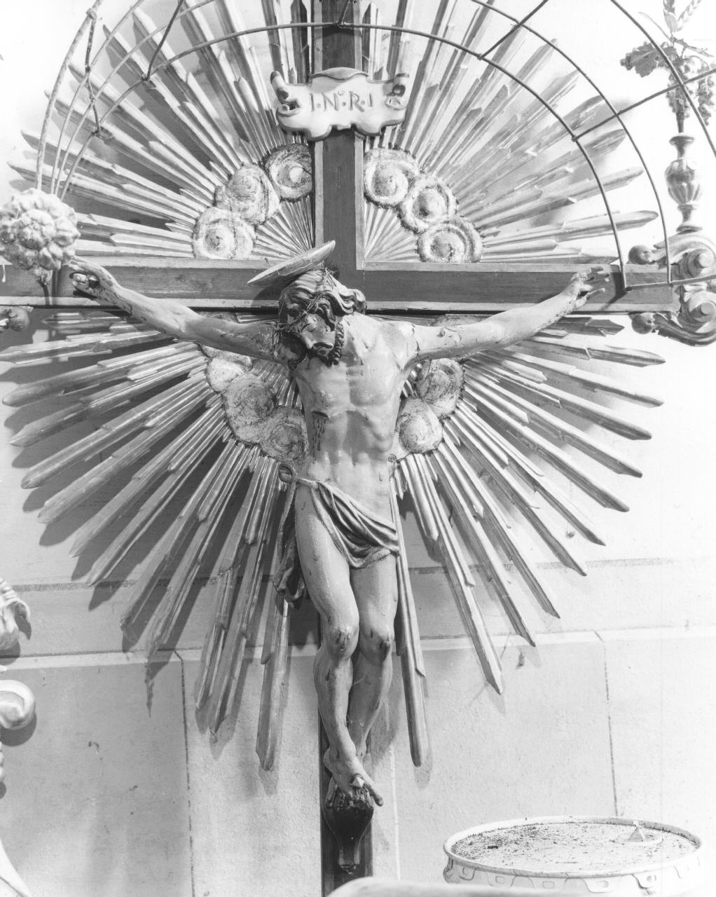 croce processionale - ambito toscano (seconda metà sec. XVIII)