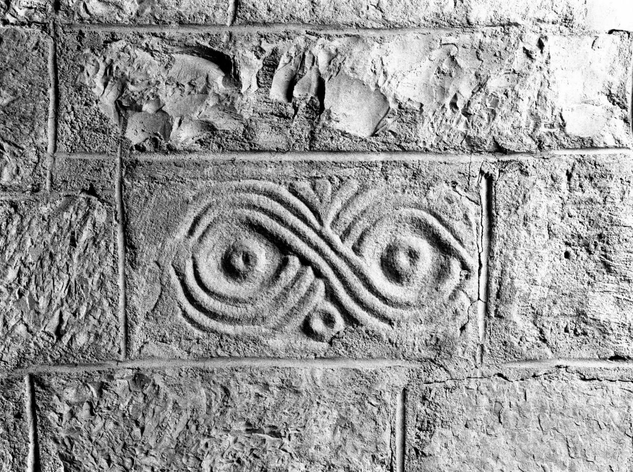 lastra - manifattura toscana (sec. IX)