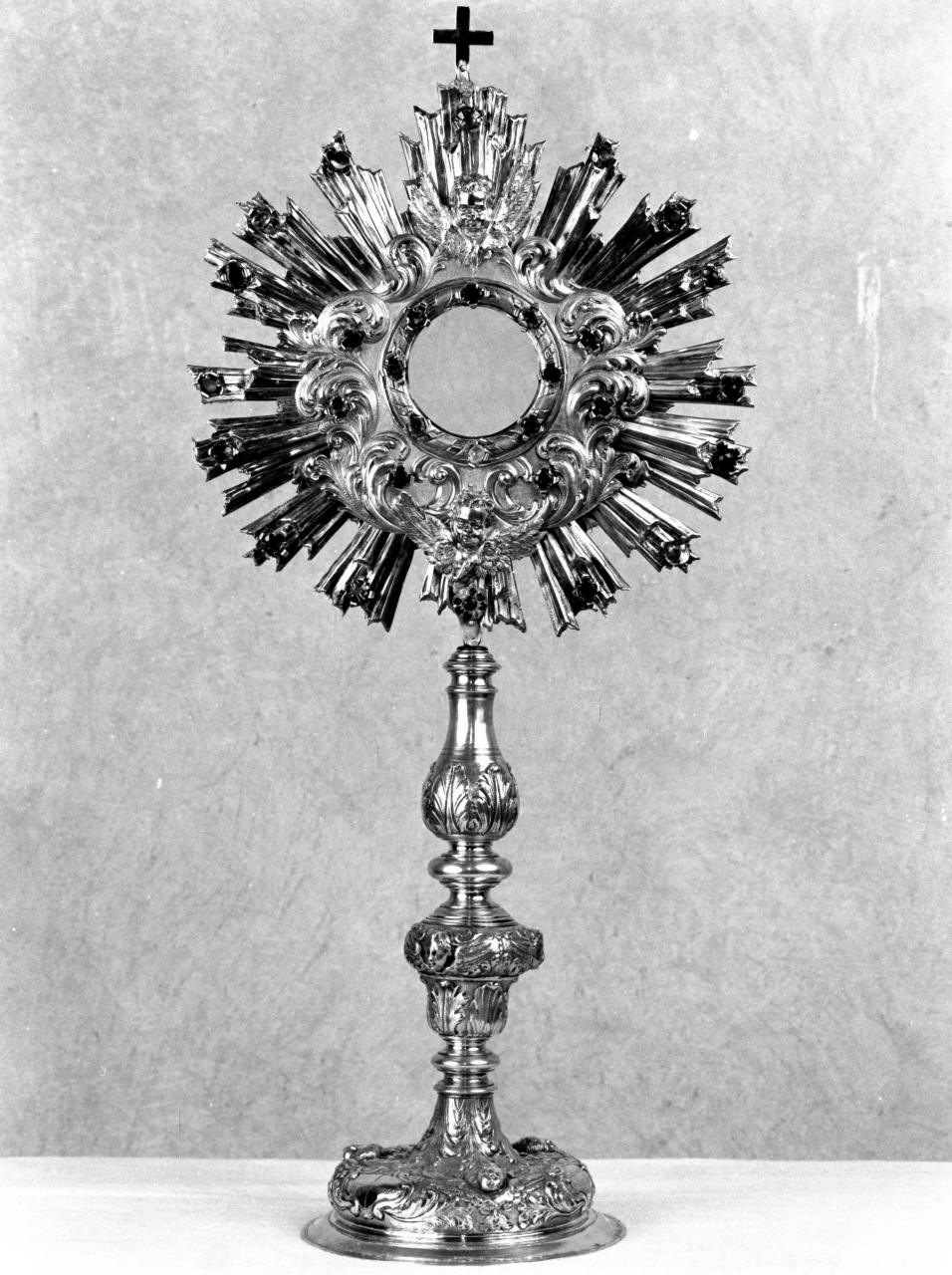 ostensorio - manifattura toscana (sec. XVIII)