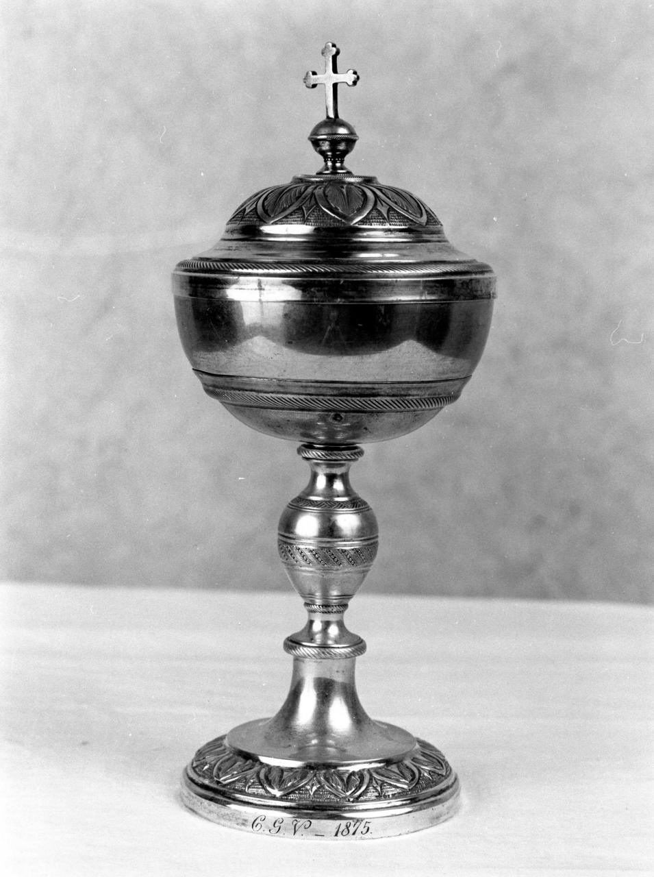 pisside - manifattura toscana (sec. XIX)