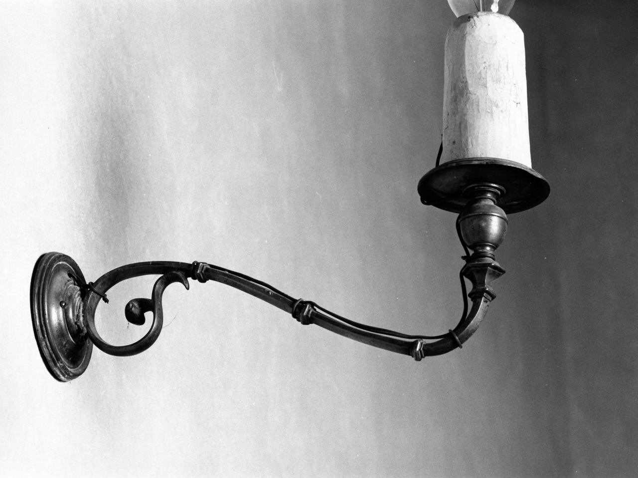 candeliere da parete - manifattura toscana (sec. XVIII)