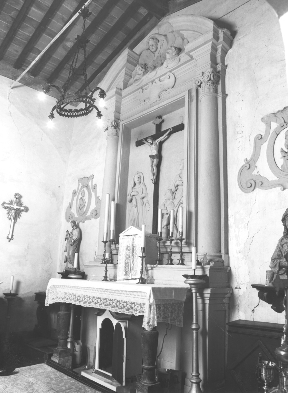 altare - a edicola - bottega toscana (seconda metà sec. XVIII)