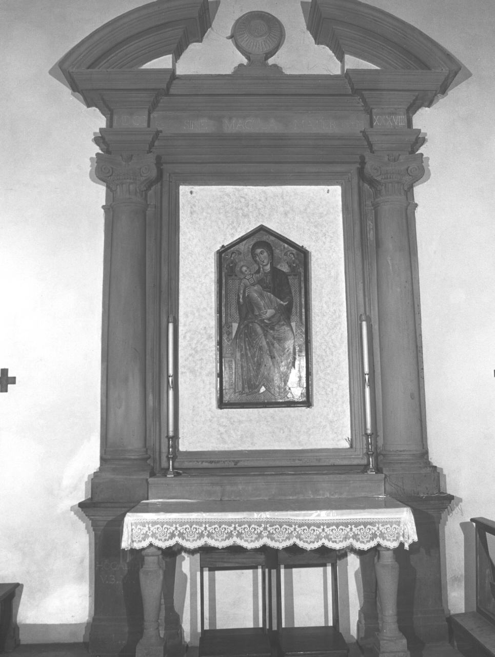 altare - manifattura toscana (sec. XVIII)