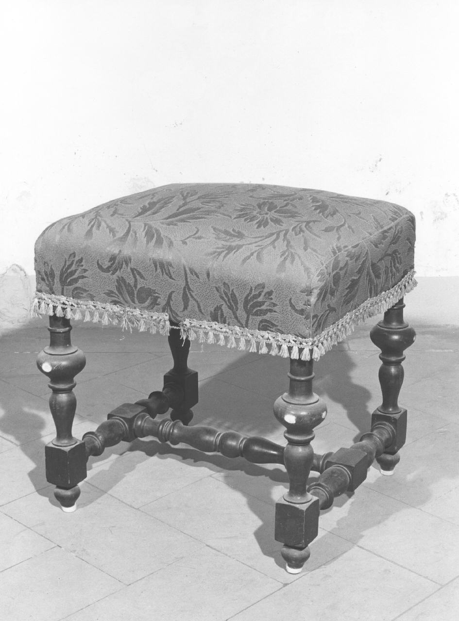 sgabello, coppia - manifattura toscana (sec. XIX)