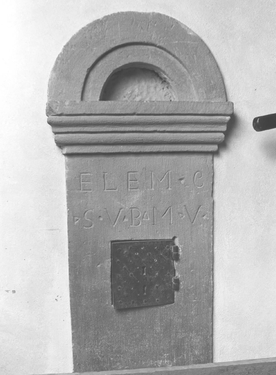 contenitore per elemosine - manifattura toscana (sec. XVII)