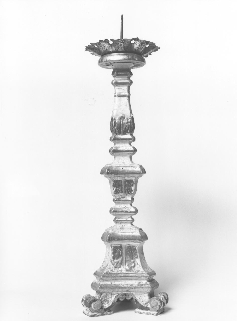 candeliere, serie - manifattura toscana (seconda metà sec. XVIII)