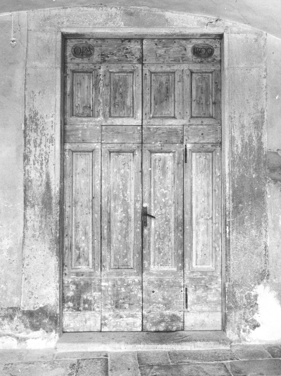 portale - bottega toscana (sec. XIX)